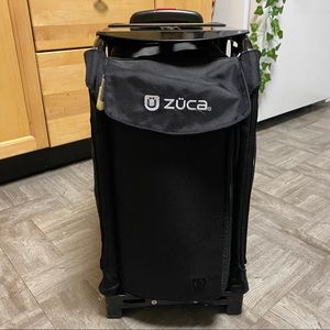 ZUCA ROLLING MAKEUP ARTIST BAG WITH SEATPRO ARTIST